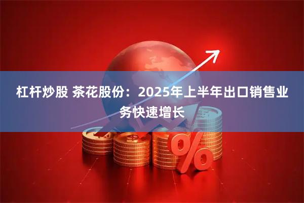 杠杆炒股 茶花股份：2025年上半年出口销售业务快速增长