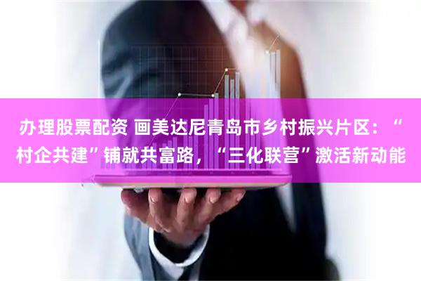 办理股票配资 画美达尼青岛市乡村振兴片区：“村企共建”铺就共富路，“三化联营”激活新动能